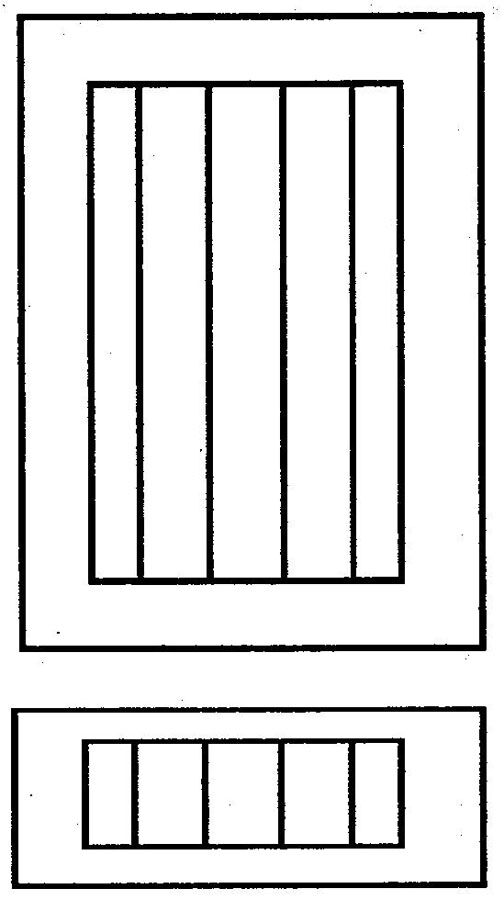 Shaker Mission style door with corresponding drawer front<br />Drawer front left and right railse are 2-1/2" to match door.<br />Top and bottom rails are 1-1/2" (reduced rail look).