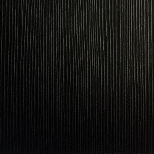 Color 316 Sabatini Black<br />Black melamine back suggested