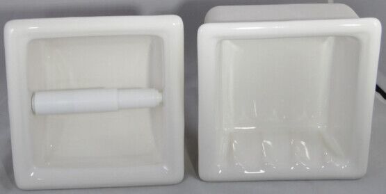 AC Products recessed mounted bathroom hardware