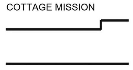 Brushy Creek Custom Doors Cottage Mission style flat panel cabinet door specs