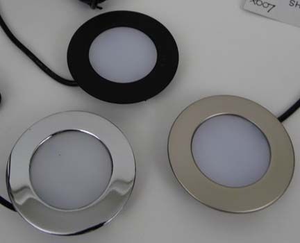 Hafele Loox LED under cabinet lighting selections