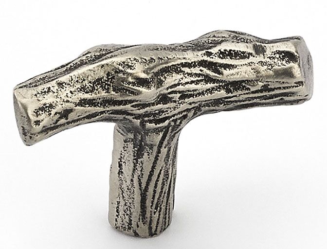 Mountain 768-IN small twig T-pull, single screw, Italian nickel