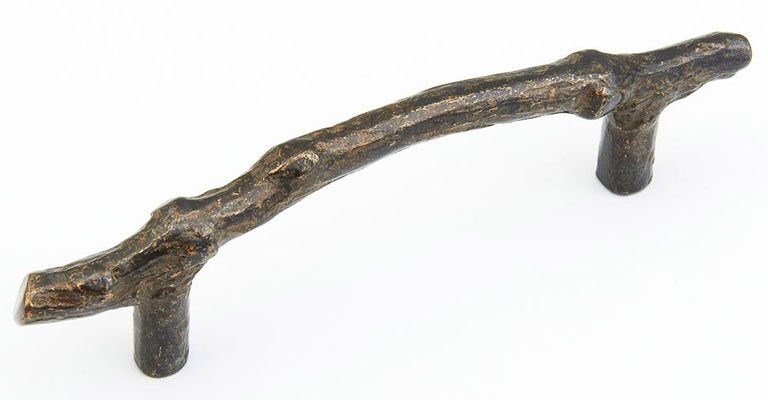 Mountain 783-AZ small twig handle, antique bronze