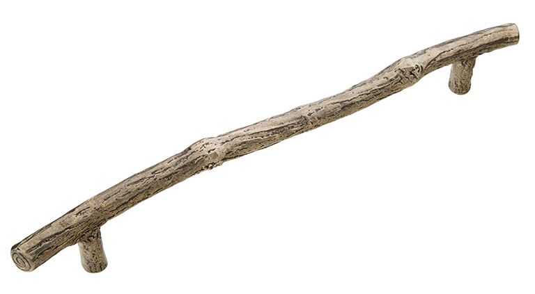 Mountain 785-IN large twig handle, Italian nickel