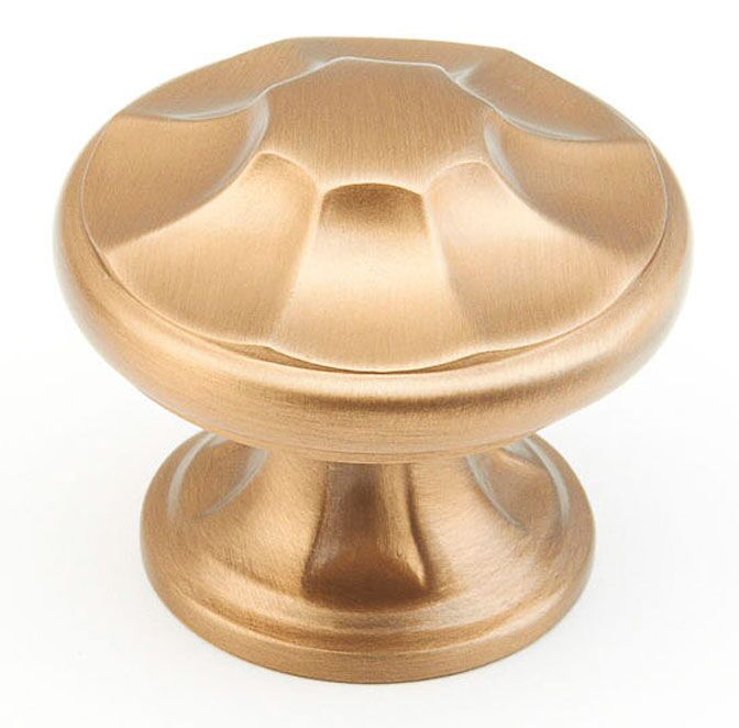 Empire 876-BBZ crown top round knob, brushed bronze