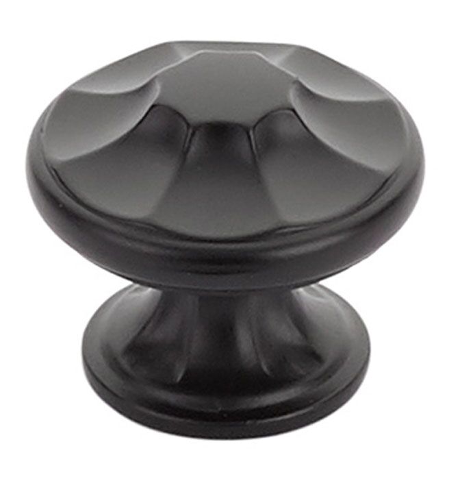 Empire 876-MB crown top round knob, matte black