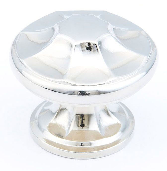 Empire 876-PN crown top round knob, polished nickel