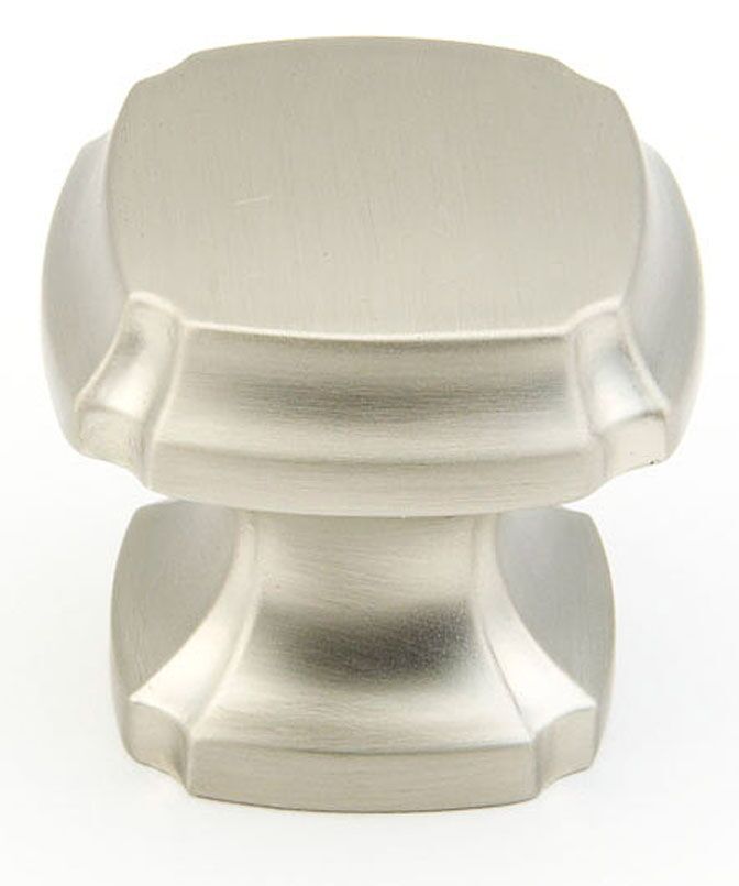 Empire 882-15 square knob, satin nickel