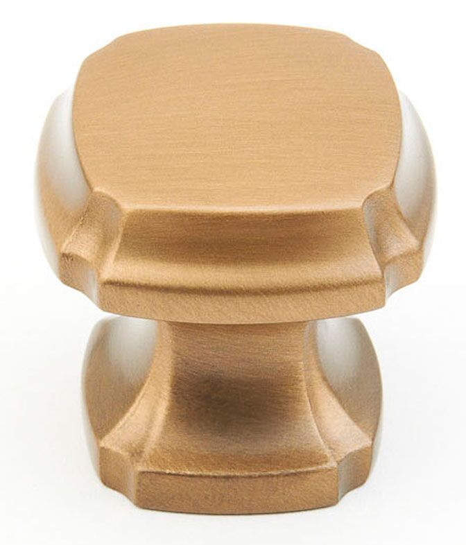 Empire 882-BBZ square knob, brushed bronze