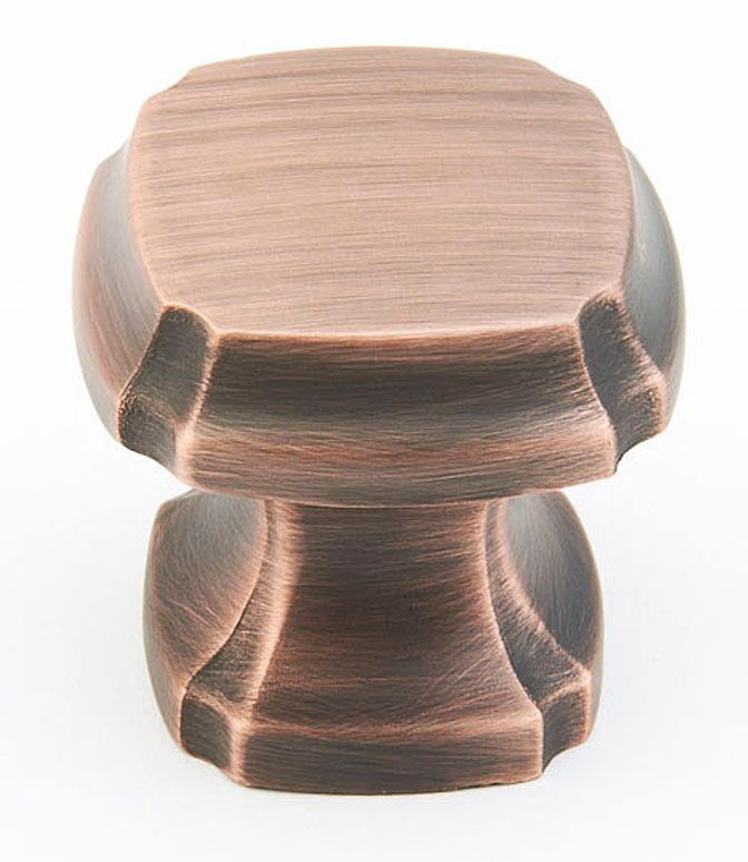 Empire 882-EBZ square knob, empire bronze