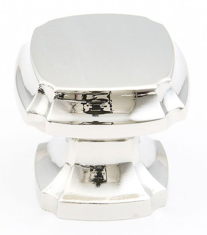Empire 882-PN square knob, polished nickel