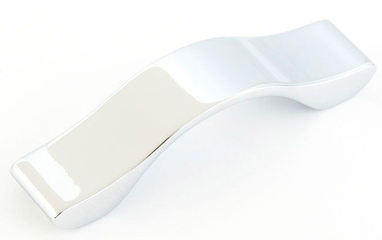 Wave 244-064-26 wavy ribbon handle, polished chrome