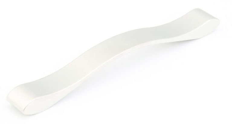 Wave 244-160-15 wavy ribbon handle, satin nickel