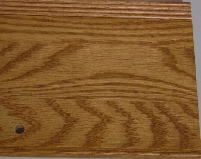 Honey stain on Red Oak wood
