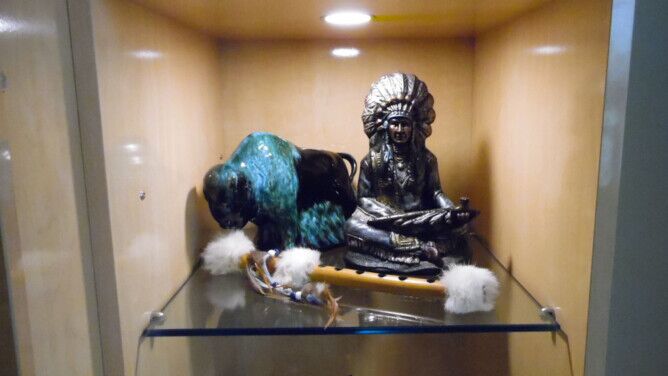 Hafele Loox 3038 light in entertainment center